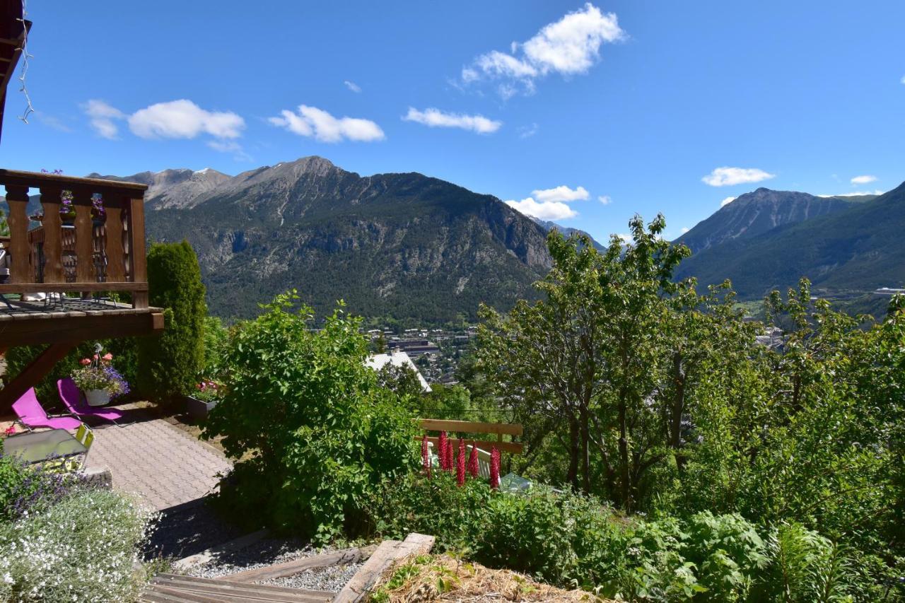 Chalet Serre Chevalier Avec Vue Exceptionnelle Пюи-Сен-Пьер Экстерьер фото