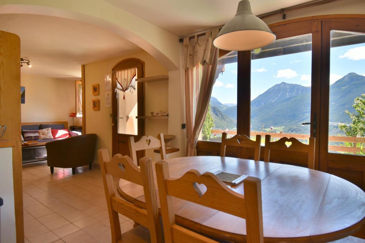 Chalet Serre Chevalier Avec Vue Exceptionnelle Пюи-Сен-Пьер Экстерьер фото