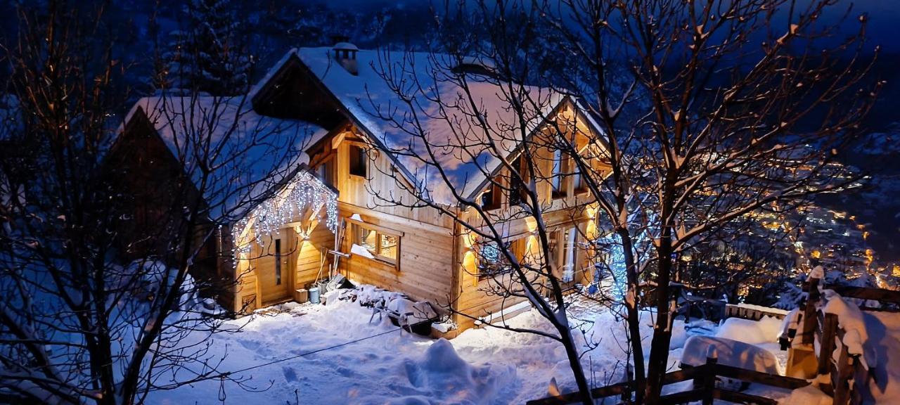 Chalet Serre Chevalier Avec Vue Exceptionnelle Пюи-Сен-Пьер Экстерьер фото